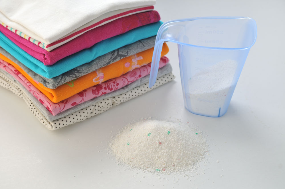 Background on enzyme laundry detergents.
